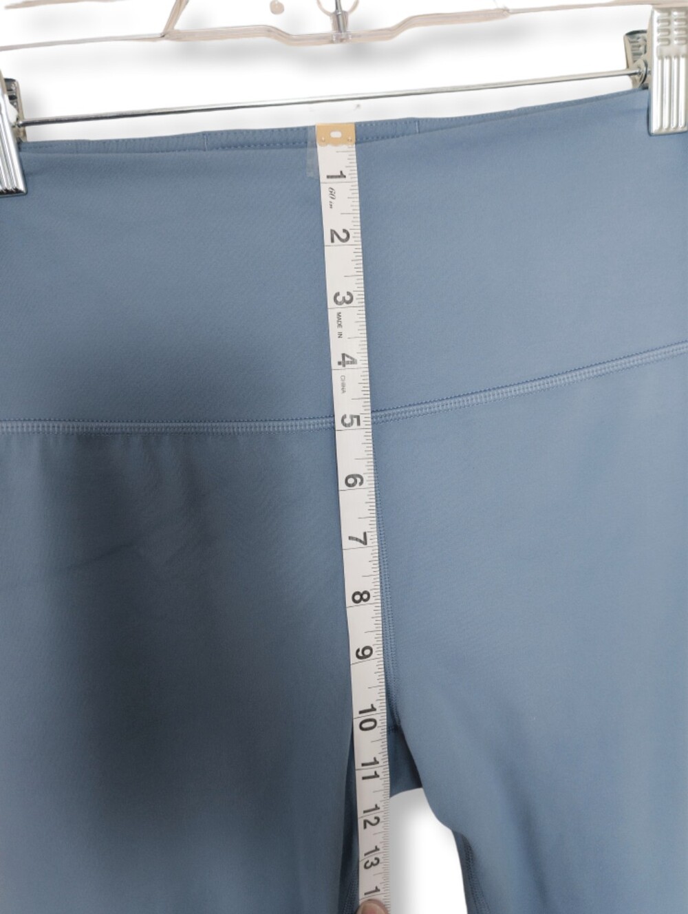 😍 Athleta Womens Elation Straight Leg Pant Leggings Blue Size Medium High Rise - Picture 8 of 11